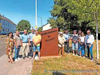 Ortseingangsstelen erzählen Geschichte