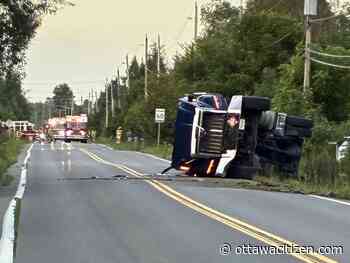 Residents evacuated from homes in Greely after propane tanker truck crashes