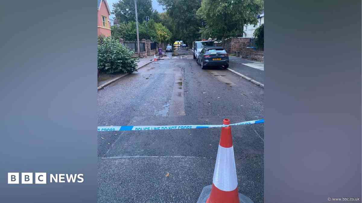 Homes evacuated after burst main causes flooding