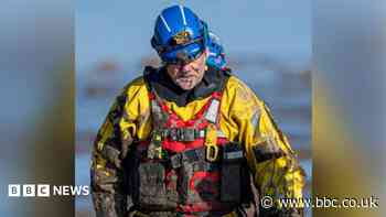 Man stuck in mud rescued with incoming tide just yards away