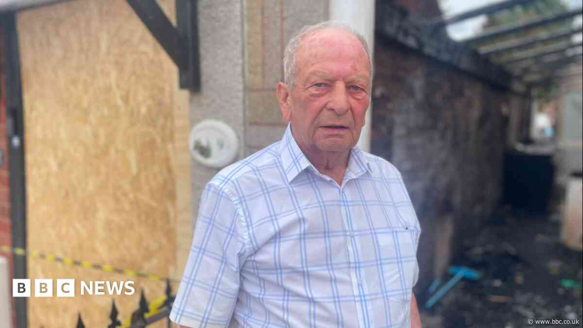 Fire-hit resident told rebuild to take six months
