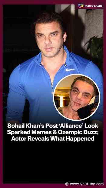 Sohail Khan's Post 'Alliance' Look Sparked Memes & Ozempic Buzz; Actor Reveals What Happened