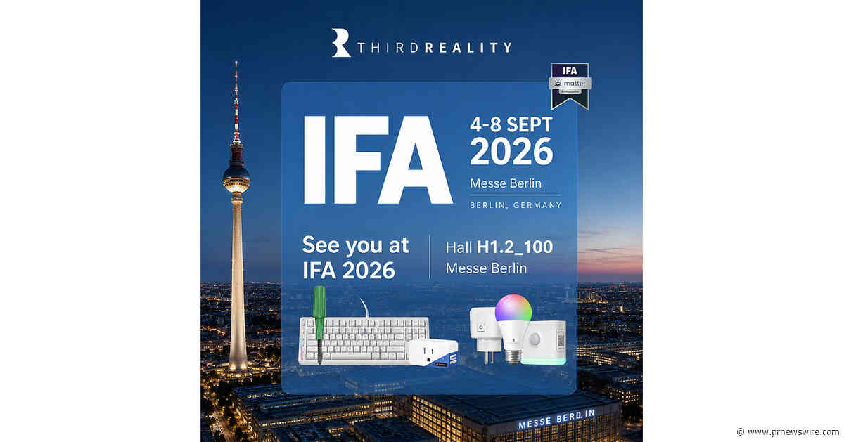 THIRDREALITY debuta como independiente en IFA con Matter Smart Home y Smart Care Solutions
