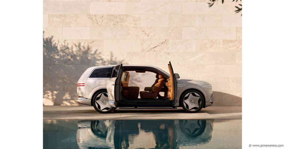 A NEW ICON'S ARRIVAL: GENESIS UNVEILS GV90 FLAGSHIP SUV