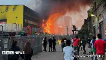 Bermondsey waste centre fire disrupts trains