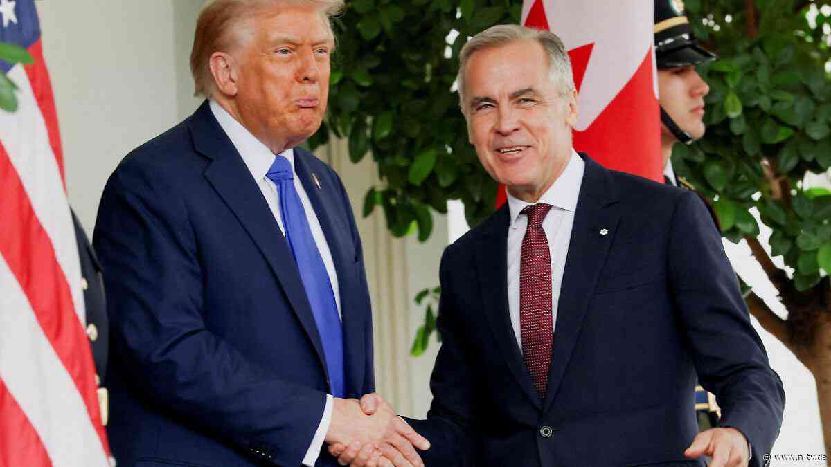 Trump rudert zurück  : Zoll-Einigung mit Kanada doch noch nicht fix