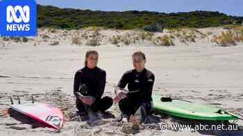 In a town known for its wild coastline, a surfing star is born