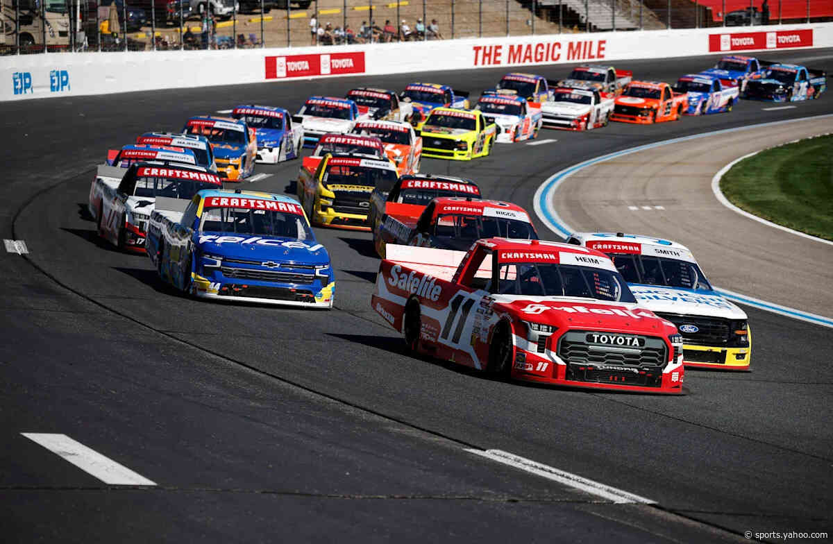NASCAR entry list for Truck Series race at New Hampshire in 2026