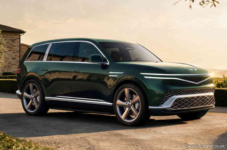 Genesis GV90 revealed: Limo-SUV is Europe's largest electric car