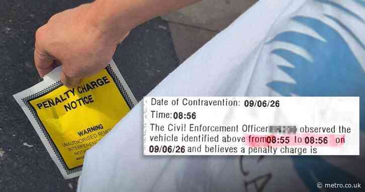 Man fined after leaving his car for one minute while he tried to pay for parking