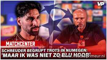 NEC krijgt pak slaag tijdens eerste CL-duel: 'Werd bijna boos in de rust'