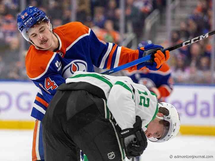 Edmonton's controversial newcomer loves to fight, hits to hurt, but needs hockey focus, Ira Cooper argues