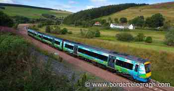 Steel masts rise as Borders Railway electrification takes shape