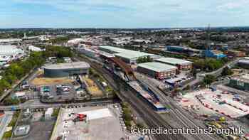 A freight success: HS2 launches final viaduct on the approach to Curzon Street Station