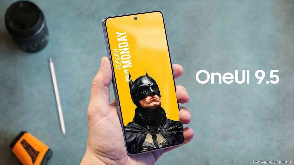 First Look at One UI 9.5: Samsung’s Sleekest Interface Redesign in Years