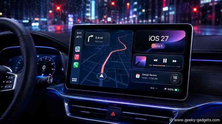 Apple Keeps Refining CarPlay: Every New Change Found in iOS 27 Beta 6