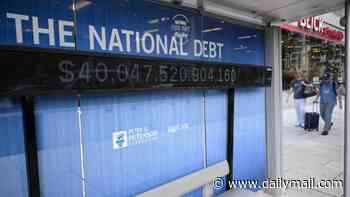 US national debt hits $40 TRILLION as cost of war in Iran takes its toll