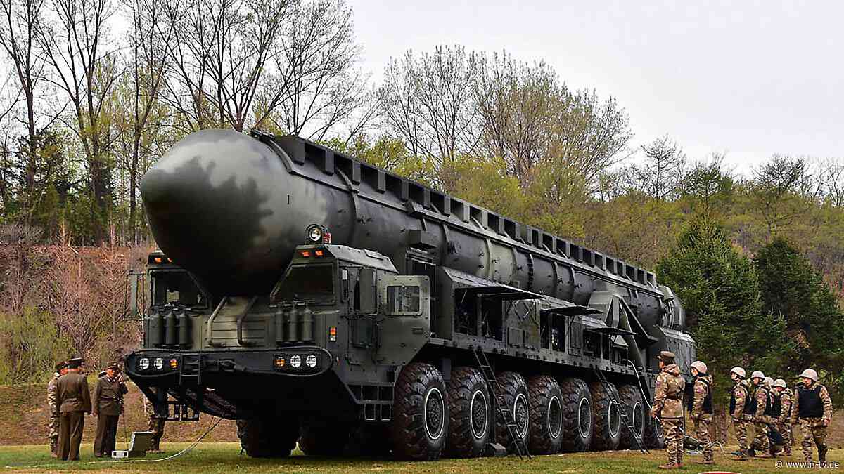 "80 bis 120": Südkorea nennt viel höhere Zahl nordkoreanischer Atomwaffen als Trump