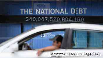 USA: taatsverschuldung übersteigt erstmals 40.000.000.000.000 Dollar