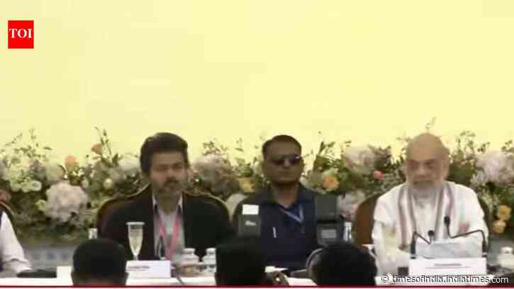 Amit Shah chairs Southern Zonal Council meeting in Tamil Nadu Vijay, DKS among key participants