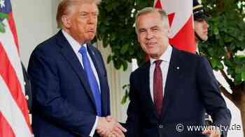 Trump rudert zurück: Zoll-Einigung mit Kanada doch noch nicht fix