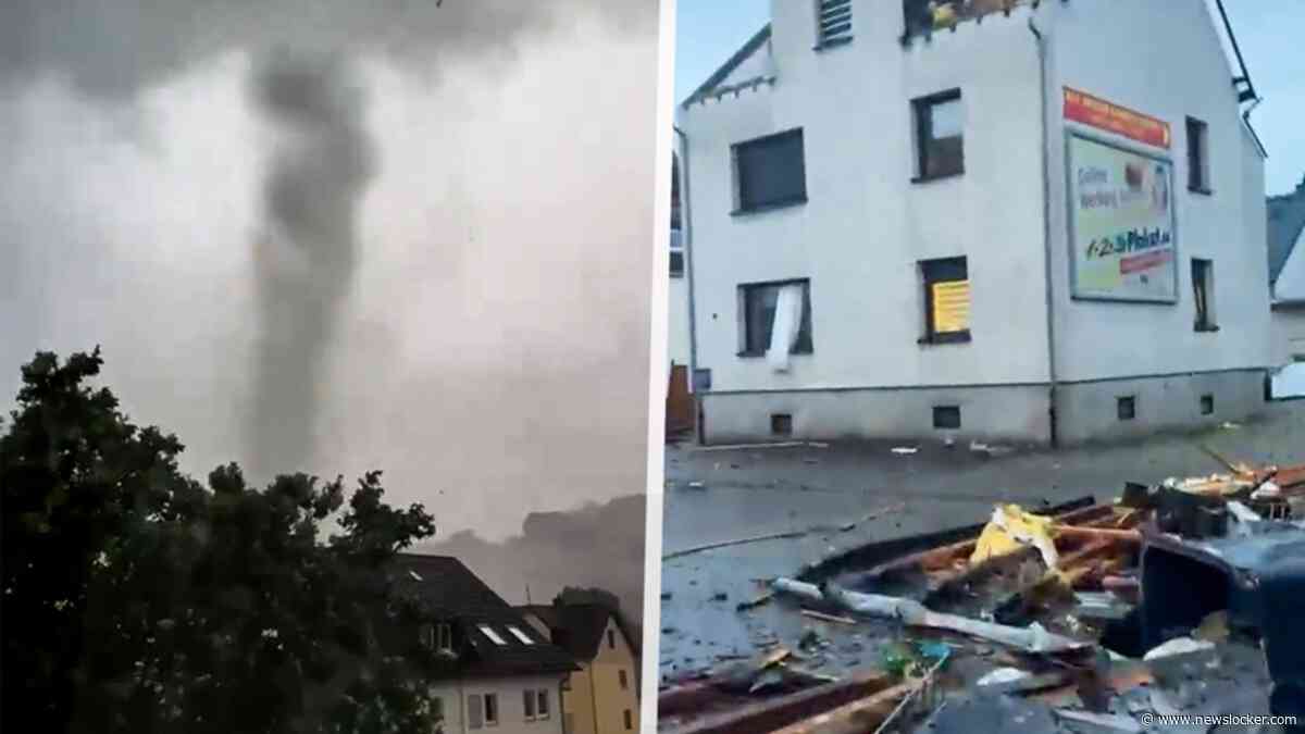 Beelden: noodweer laat ravage achter in Duitsland