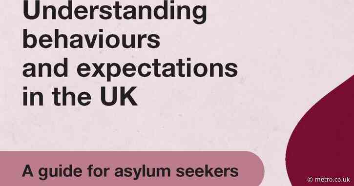 Asylum seekers given leaflet explaining sex and consent guidance in UK