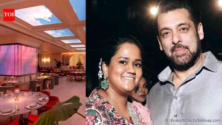 Salman's sister Arpita's restaurant serves fish for Rs 10,000, champagne at Rs 1,88,550