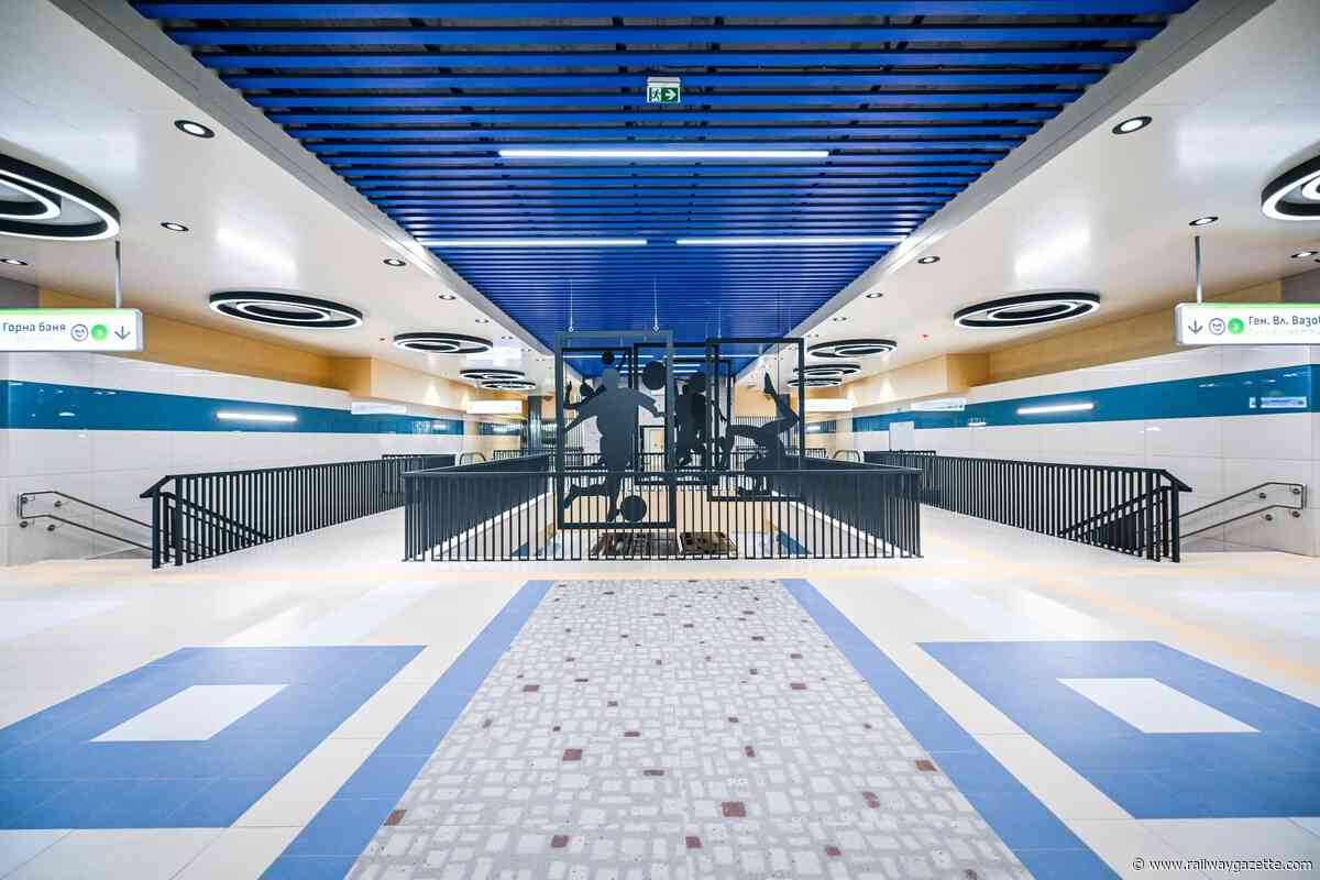 Sofia metro kicks off services to footballer-inspired station
