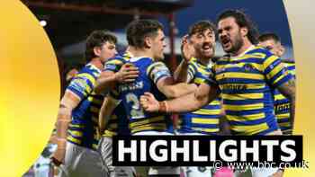 Warrington close gap at top with win at Hull KR