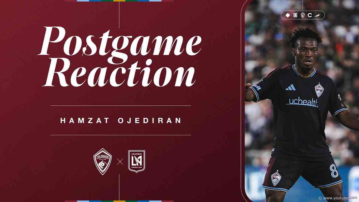 Postgame Reaction | Hamzat Ojediran on performance against LAFC, recent clean sheets