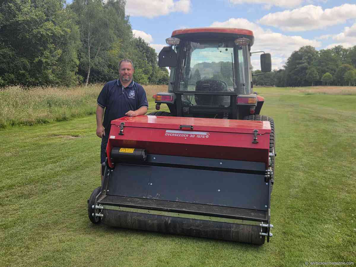 Redexim Overseeder Helps Pollok Golf Course Tackle High Wear Areas