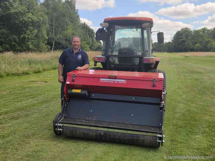 Redexim Overseeder Helps Pollok Golf Course Tackle High Wear Areas