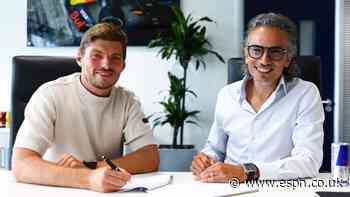 Max Verstappen signs new Red Bull deal to 2030