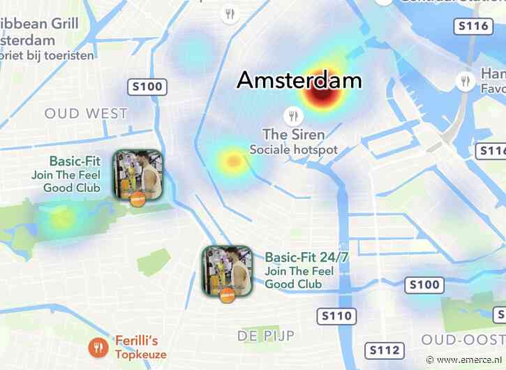Snap lanceert Promoted Places in Nederland op de Snap Map