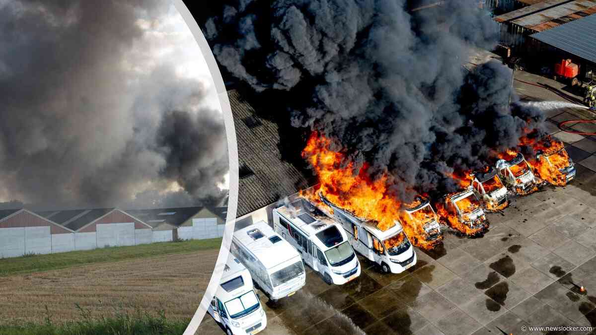 Caravan- en camperopslagen in vlammen op: zo verklein je de kans dat jouw vakantievoertuig óók afbrandt
