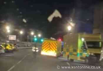 Emergency services swarm bridge after ‘noise of someone possibly falling in river’