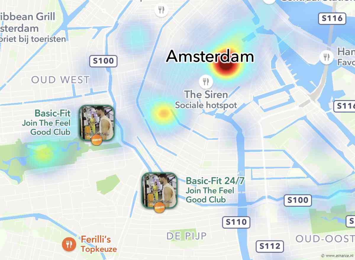 Snap lanceert Promoted Places in Nederland op de Snap Map