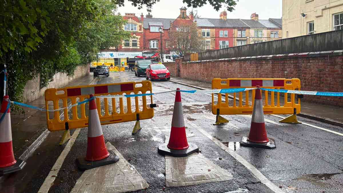 Liverpool flooding keeps roads closed as United Utilities issues update