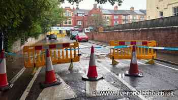 Liverpool flooding keeps roads closed as United Utilities issues update