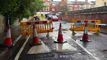 Liverpool flooding live updates as traffic warning issued and roads closed
