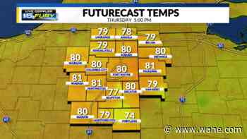 Warm air rest of the workweek, big changes this weekend