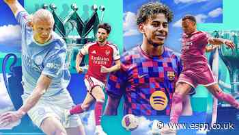 2026-27 European soccer predictions: Premier League, Champions League, LaLiga and more