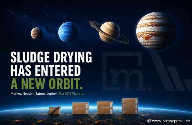 Planetenparade trifft Schlammtrocknung: Warum Jupiter, Saturn, Neptun und Merkur die Namen der SDS-Anlagen sind