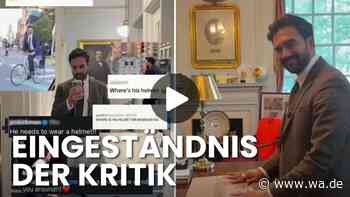 New Yorks Bürgermeister reagiert genial auf Kritik an seinen Fahrrad-Videos