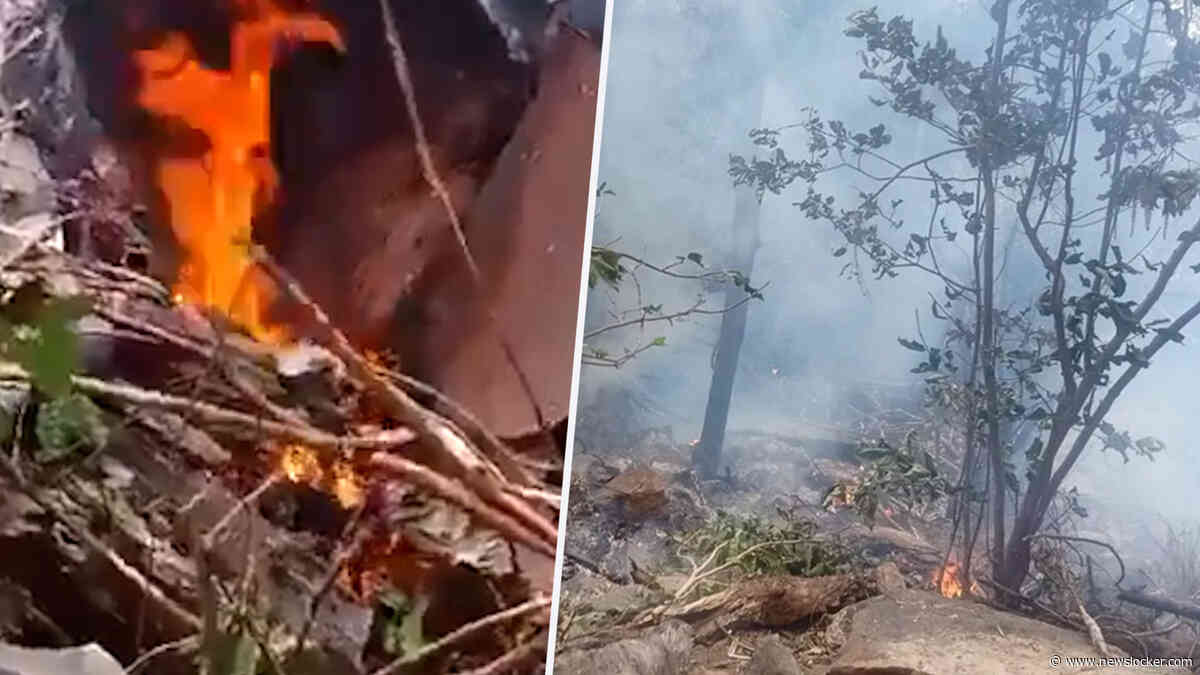 Beelden: ravage na dodelijke helikoptercrash Kenia