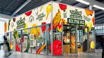 No Waste Army verkoopt kromkommers Utrecht Centraal