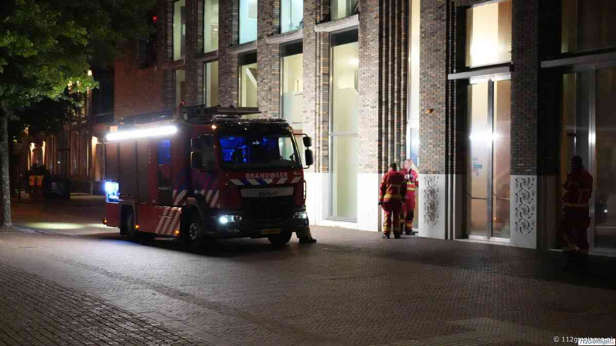 Nachtelijke brandalarm bij Vindicat, gelukkig `loos alarm`