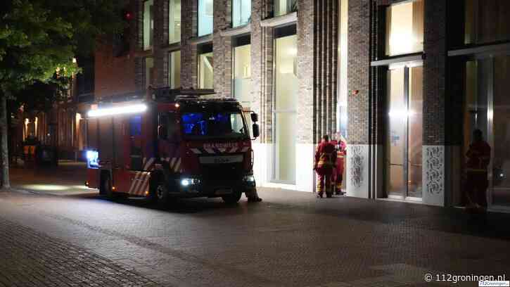 Nachtelijke brandalarm bij Vindicat, gelukkig `loos alarm`