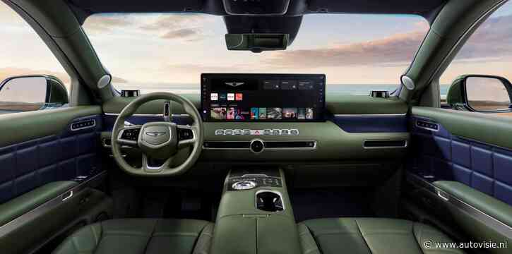 In deze Koreaanse ‘Rolls-Royce Cullinan’ kun je door het dashboard de weg niet zien